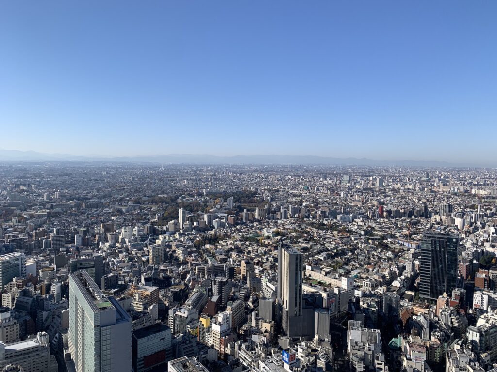 渋谷からの眺め